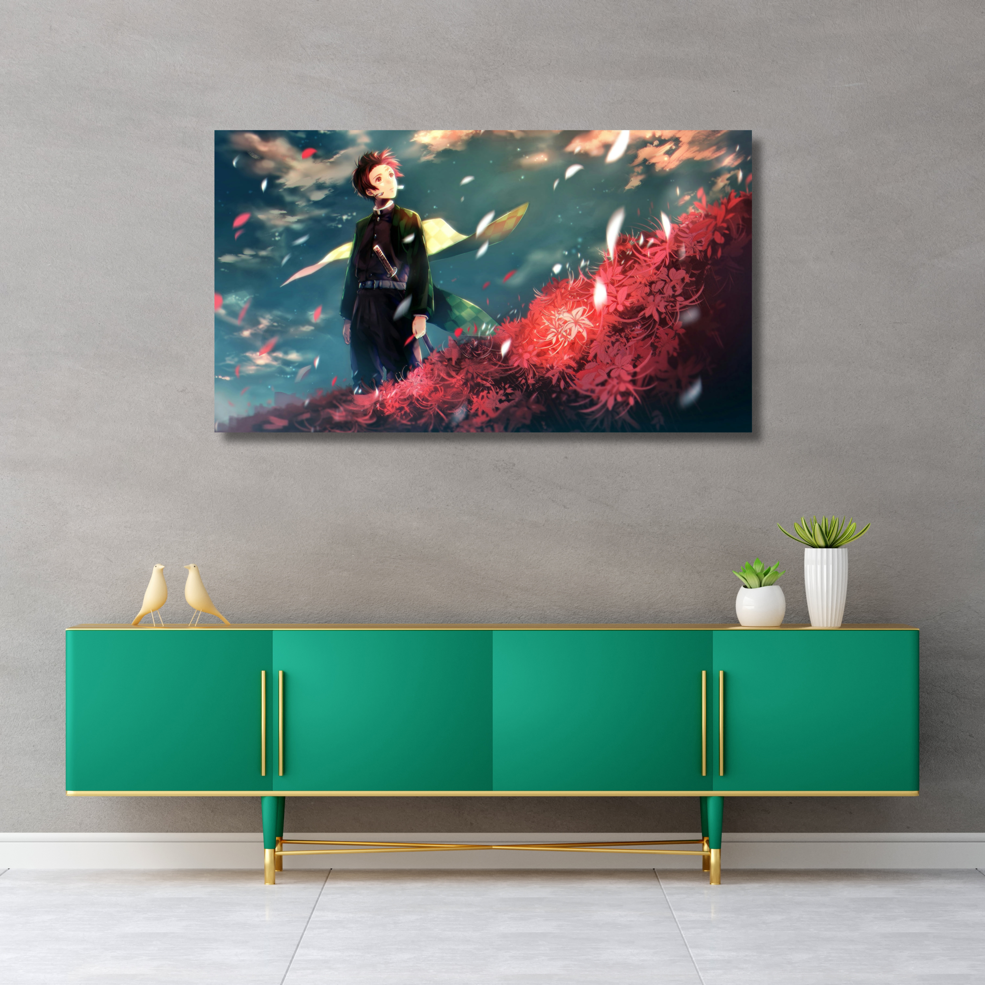 Kusico Anime Acrylic Print ( Anime Acrylic Wall Art )