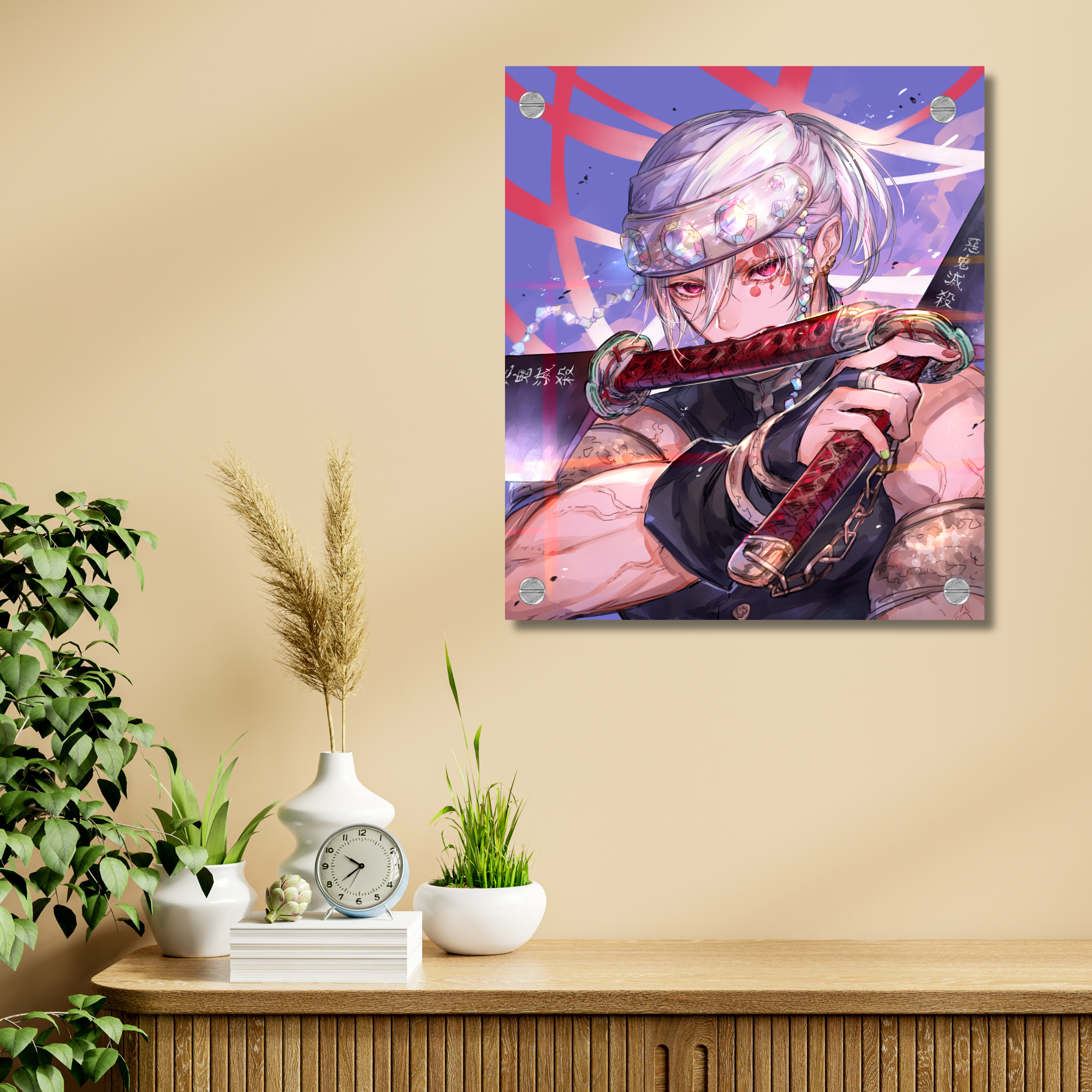 Kusico Anime Acrylic Print ( Anime Wall Art )