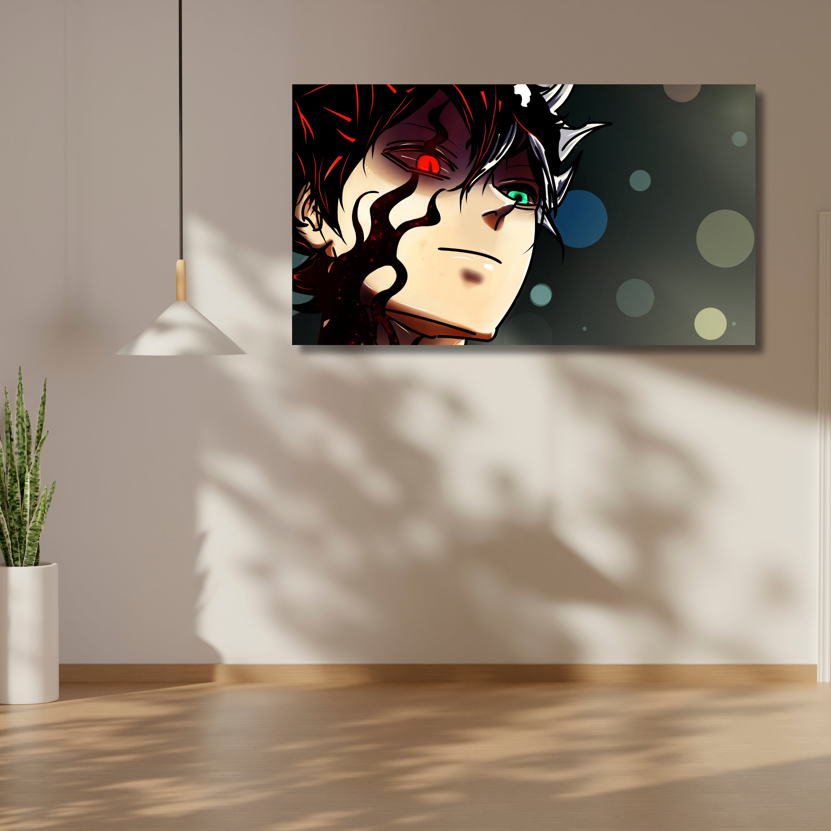 Kusico Anime Acrylic Wall Art ( Anime Wall Print )
