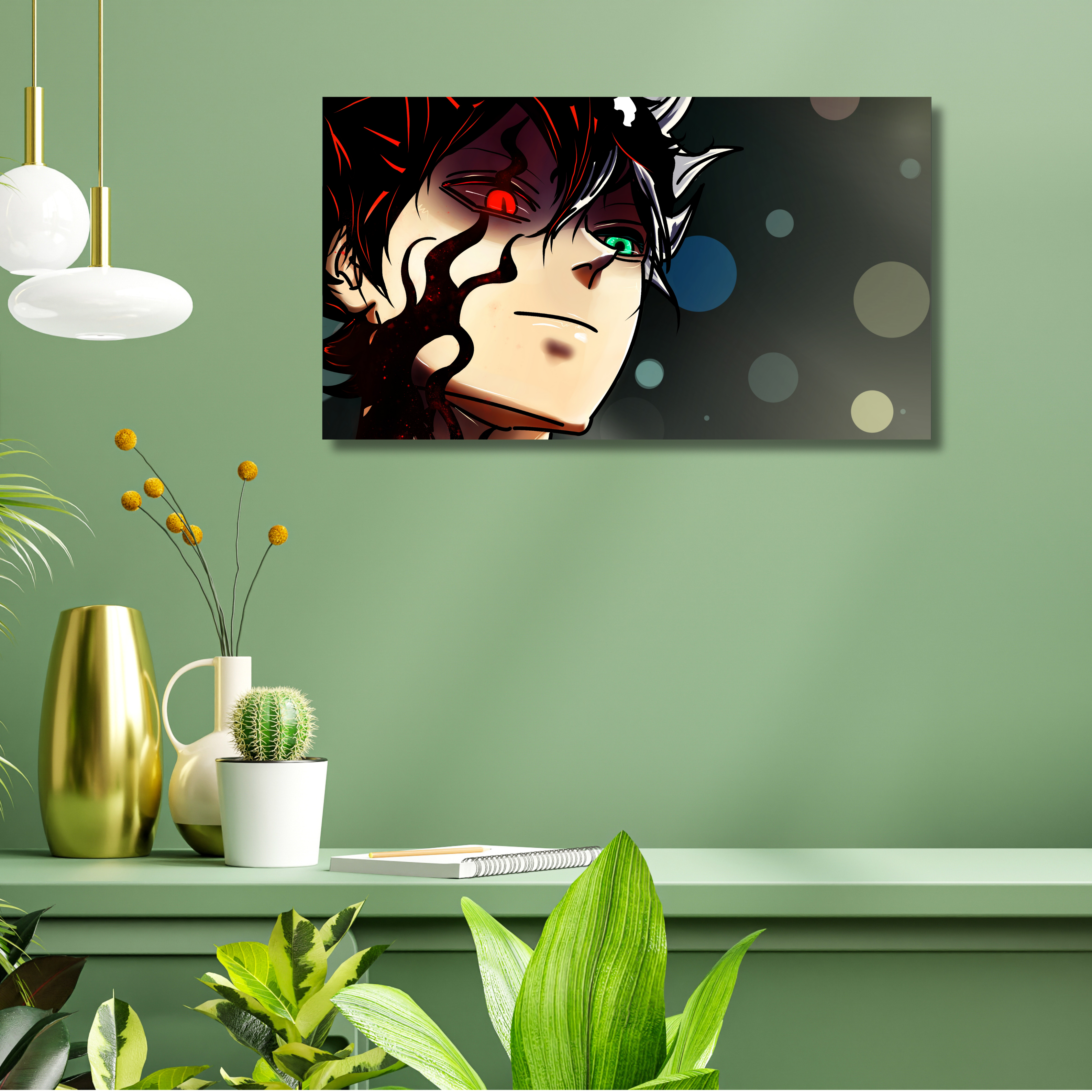 Kusico Anime Acrylic Wall Art ( Anime Wall Print )