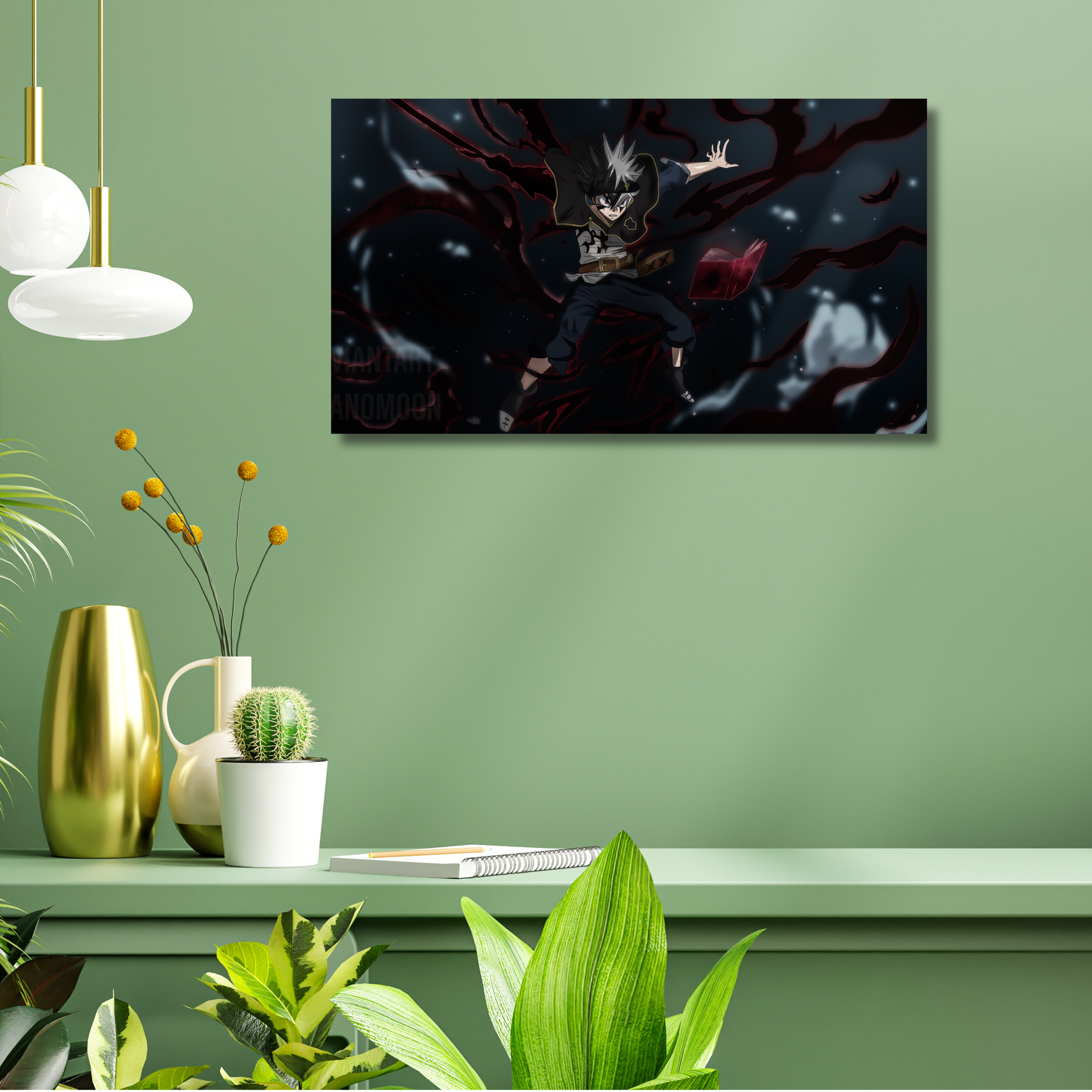 Kusico Anime Acrylic Wall Art ( Kusico Anime Acrylic Print )