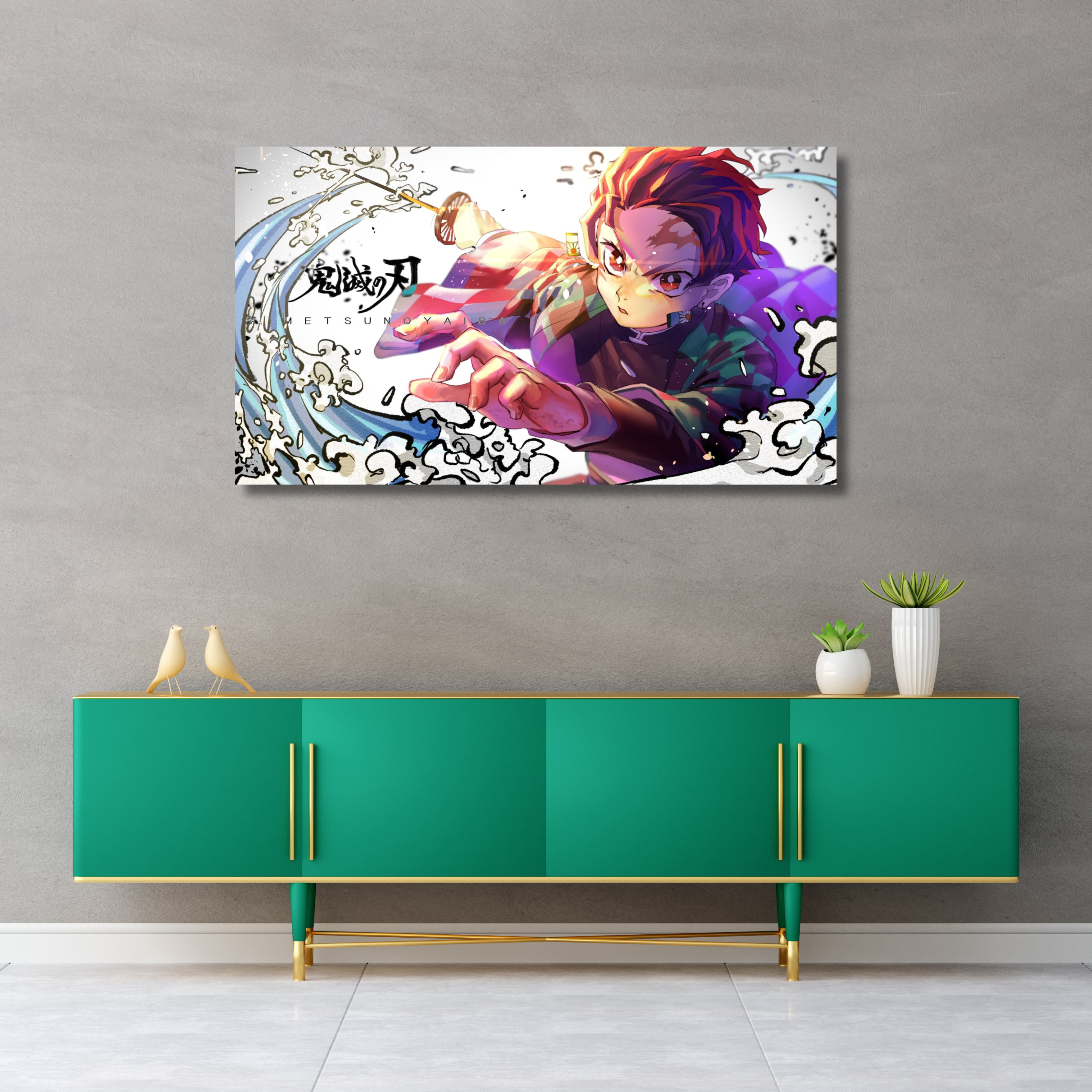 Kusico Anime Acrylic Print ( Anime Acrylic Wall Art )