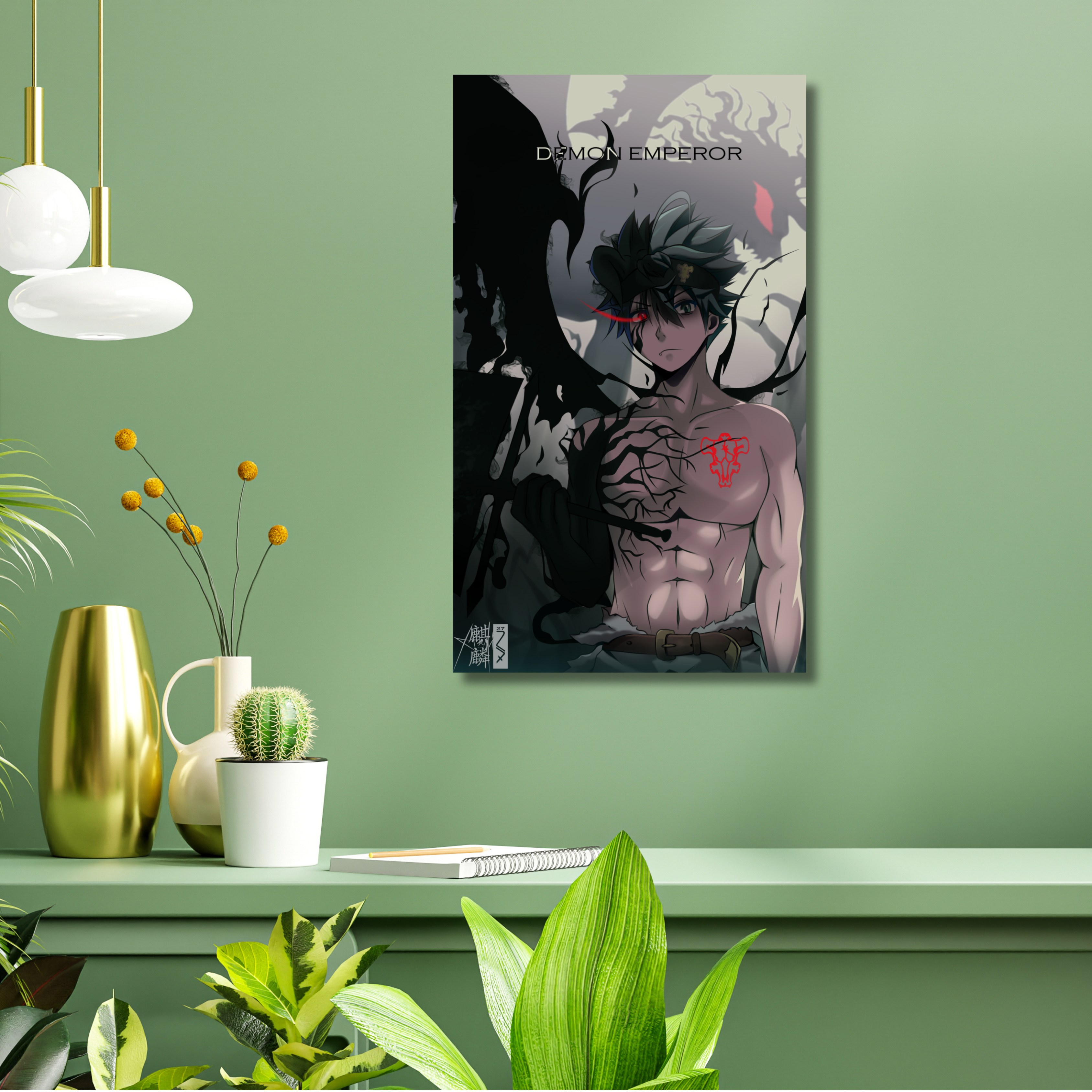 Kusico Anime Acrylic Print