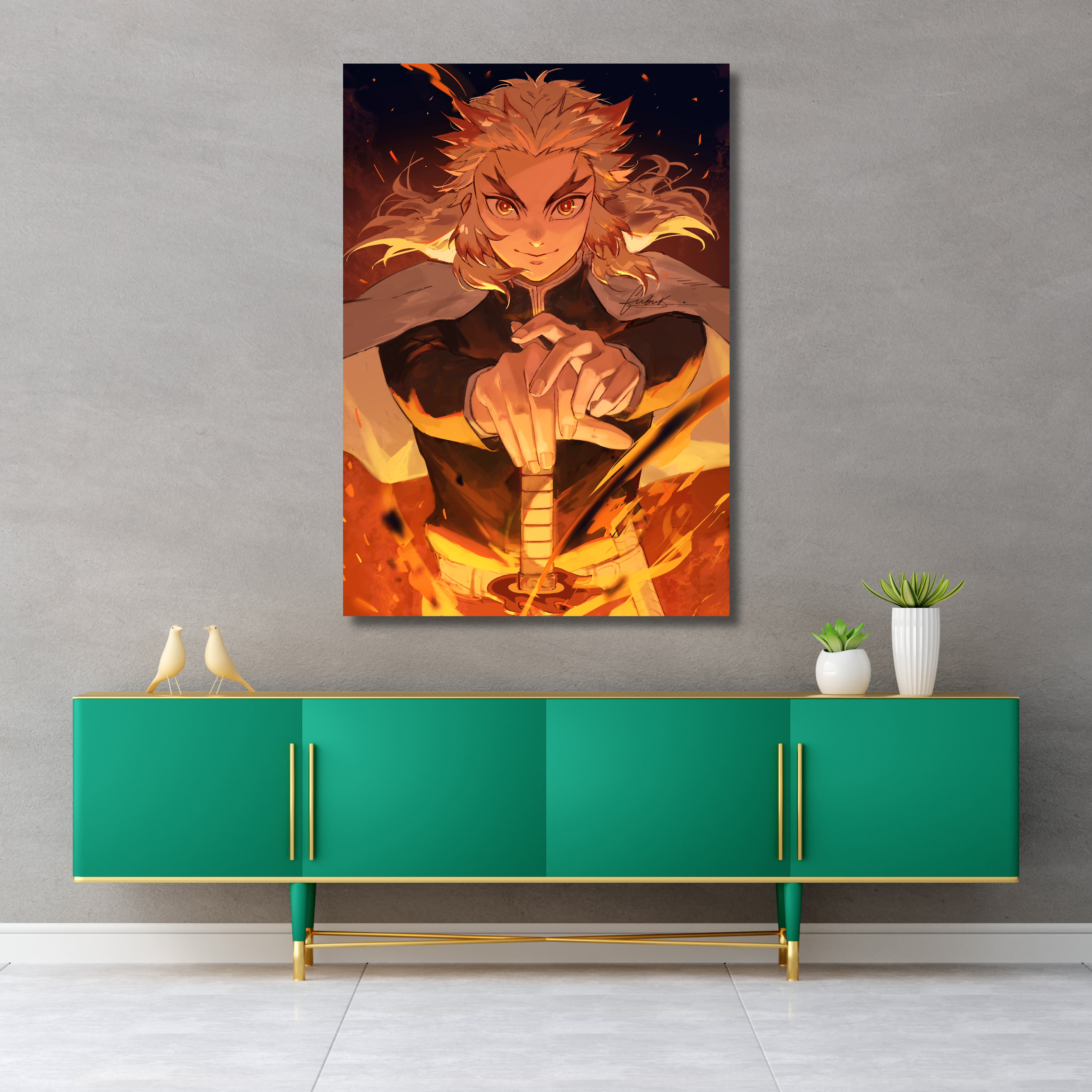Kusico Anime Acrylic Print ( Naruto  Anime Wall Acrylic Print  )