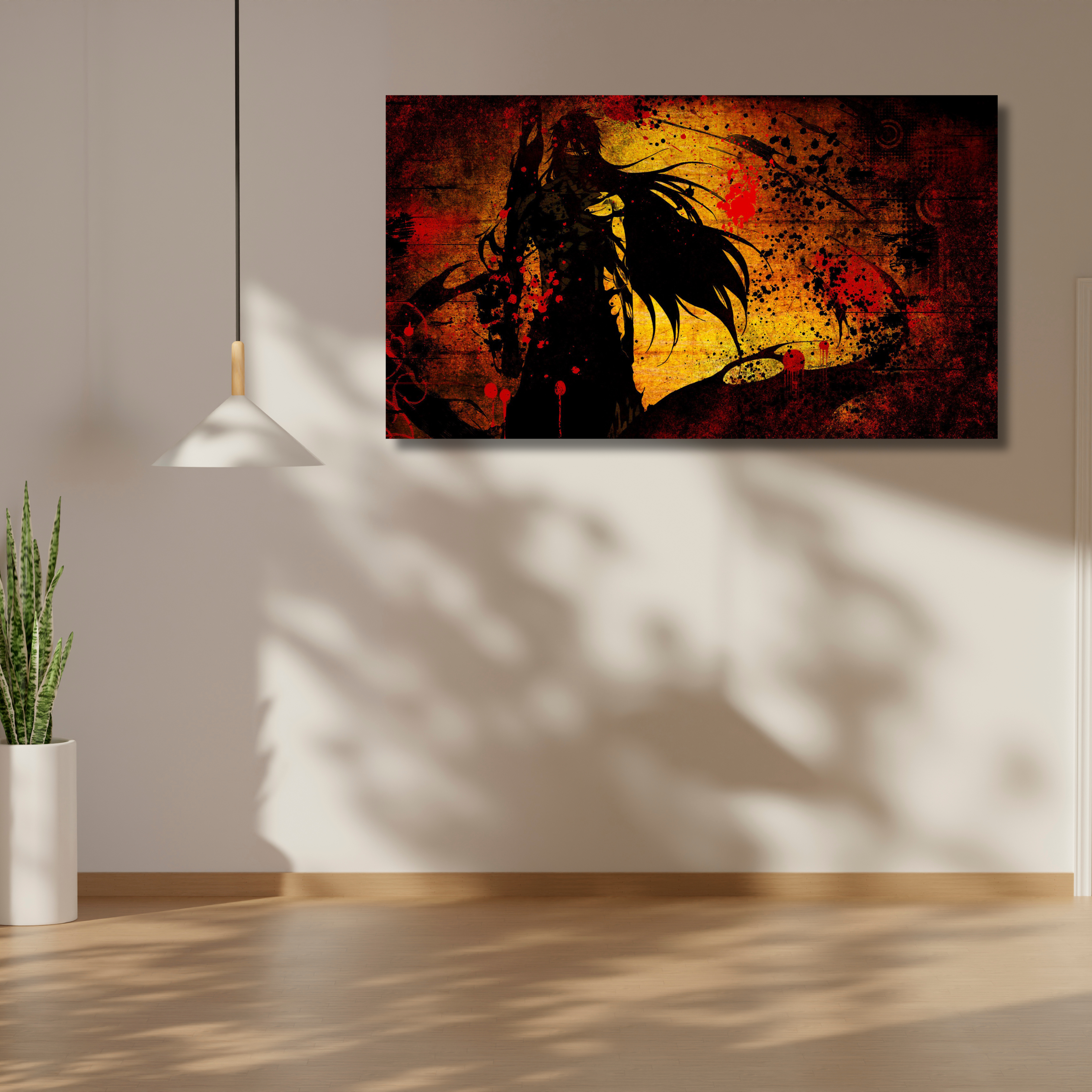 Kusico Anime Acrylic print ( Anime Wall Art )