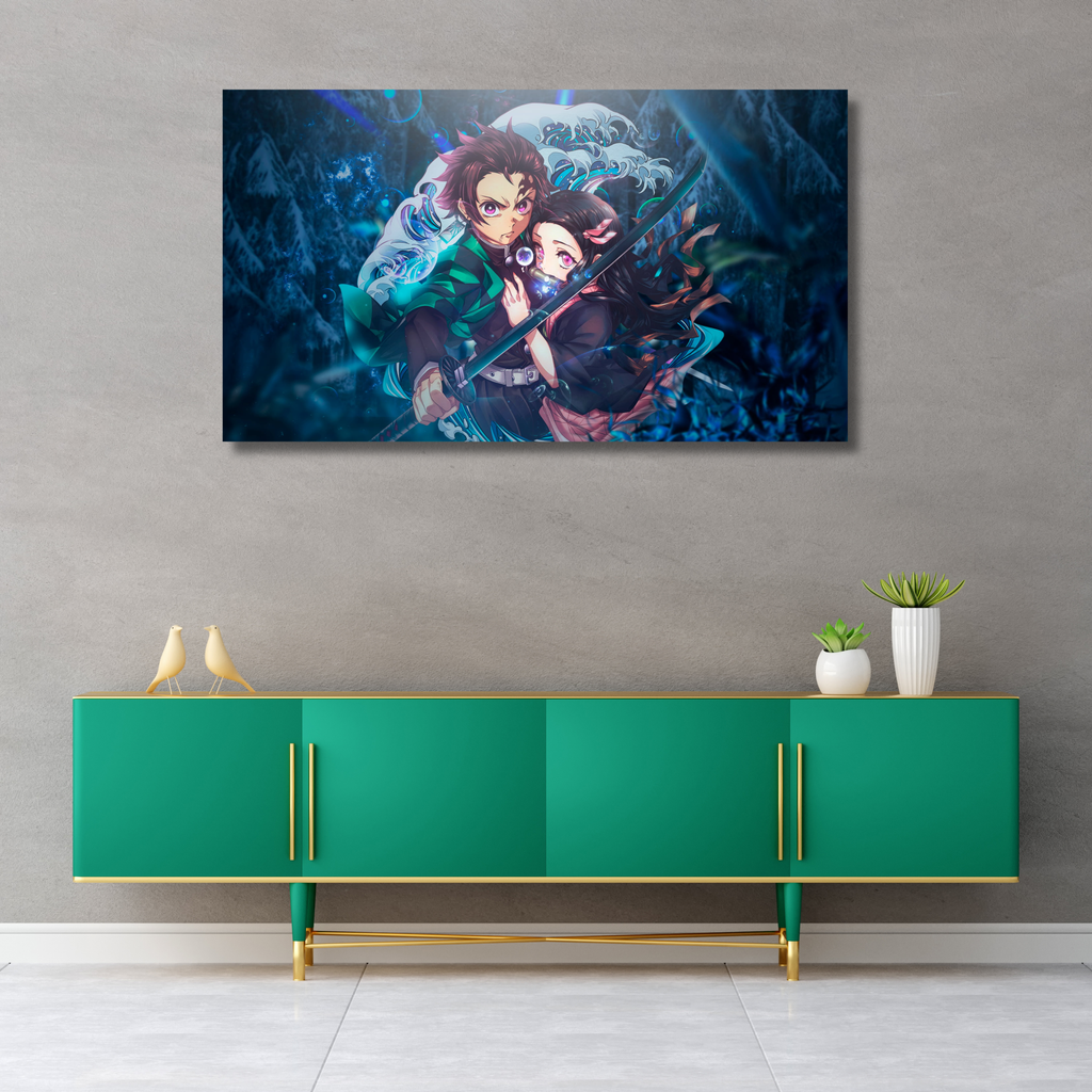 Kusico Anime Acrylic Print ( Anime Acrylic Wall Art )