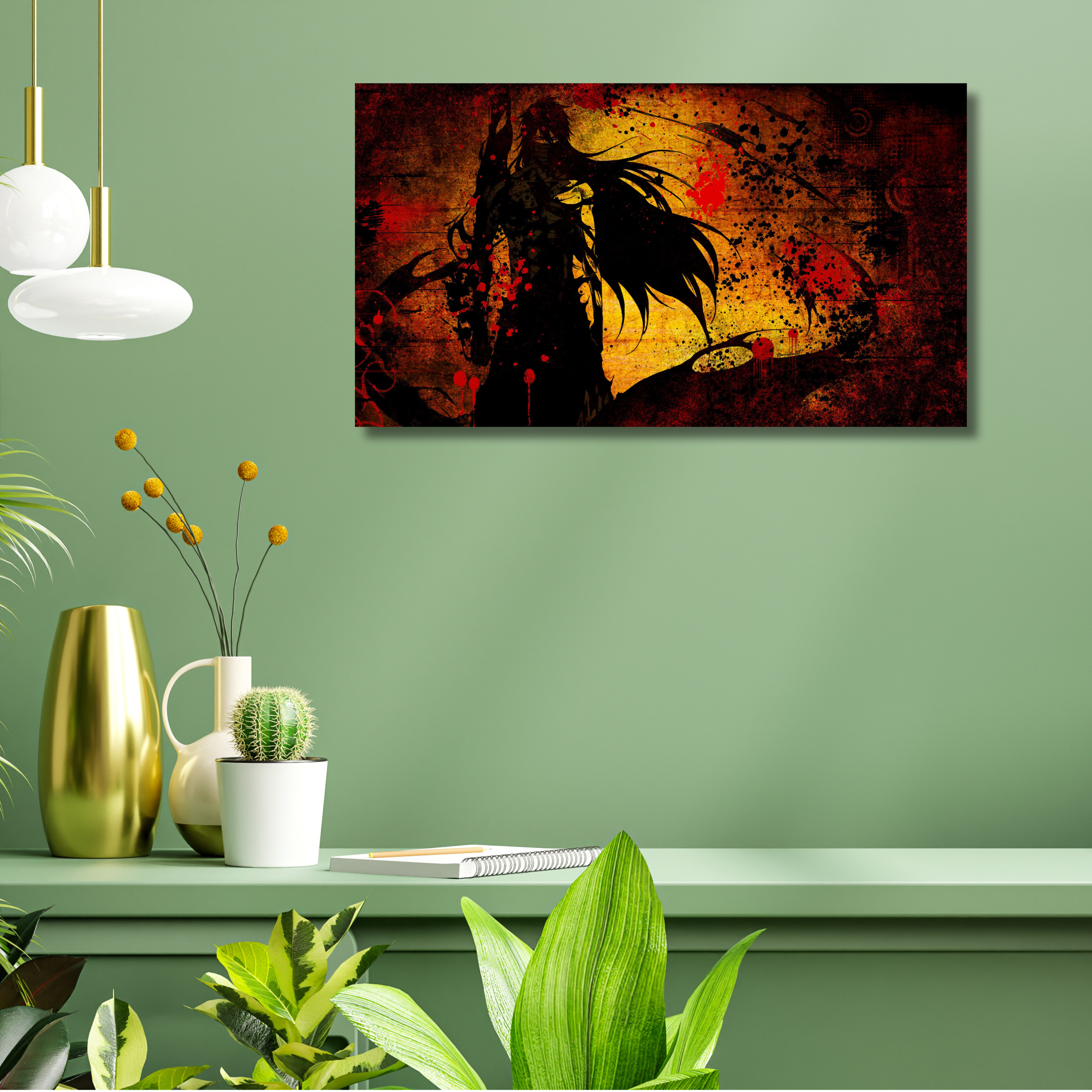 Kusico Anime Acrylic print ( Anime Wall Art )