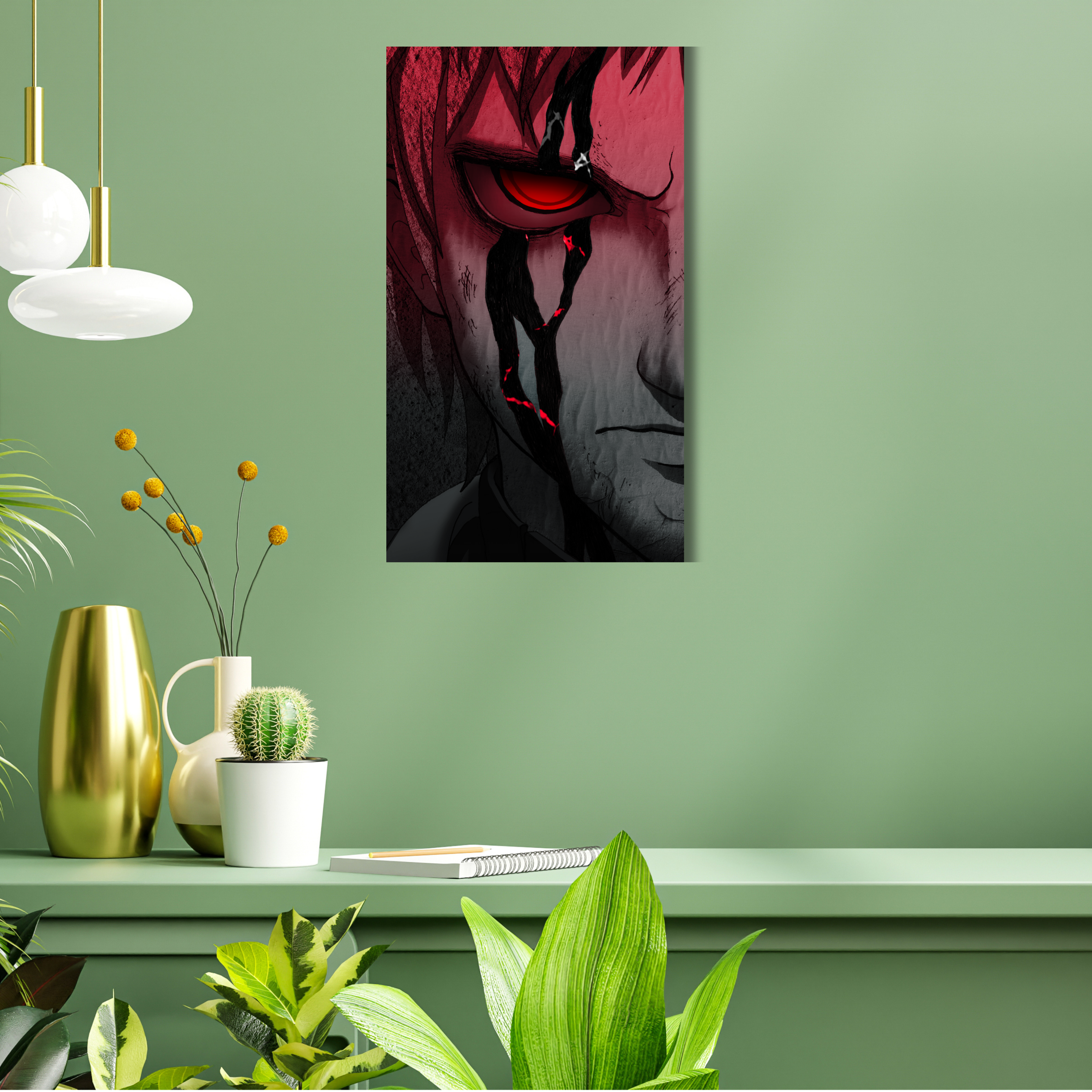Kusico Anime Acrylic Print ( Anime Wall Acrylic Print )