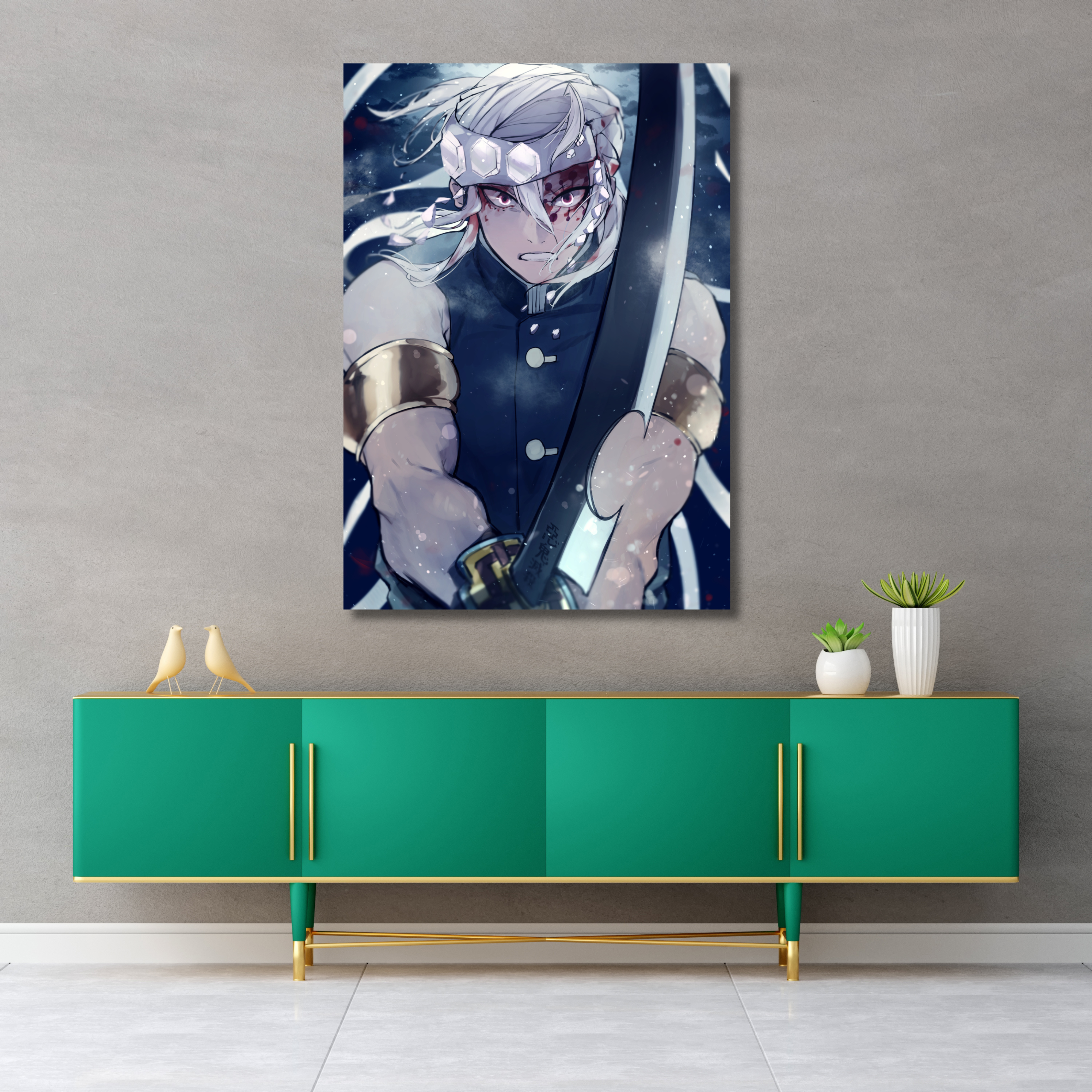 Kusico Anime Acrylic Print ( Anime Wall Acrylic Print  )