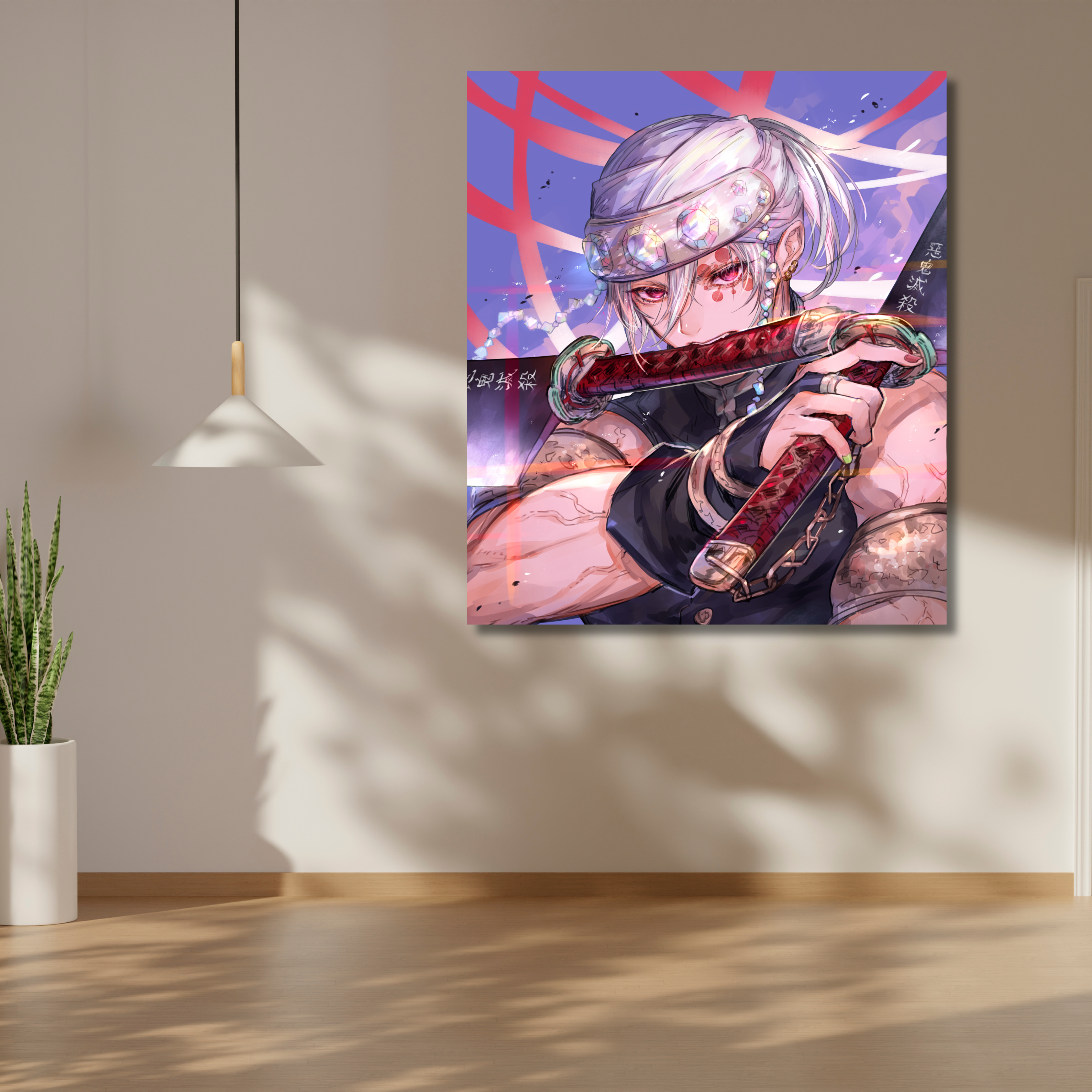 Kusico Anime Acrylic Print ( Anime Wall Art )