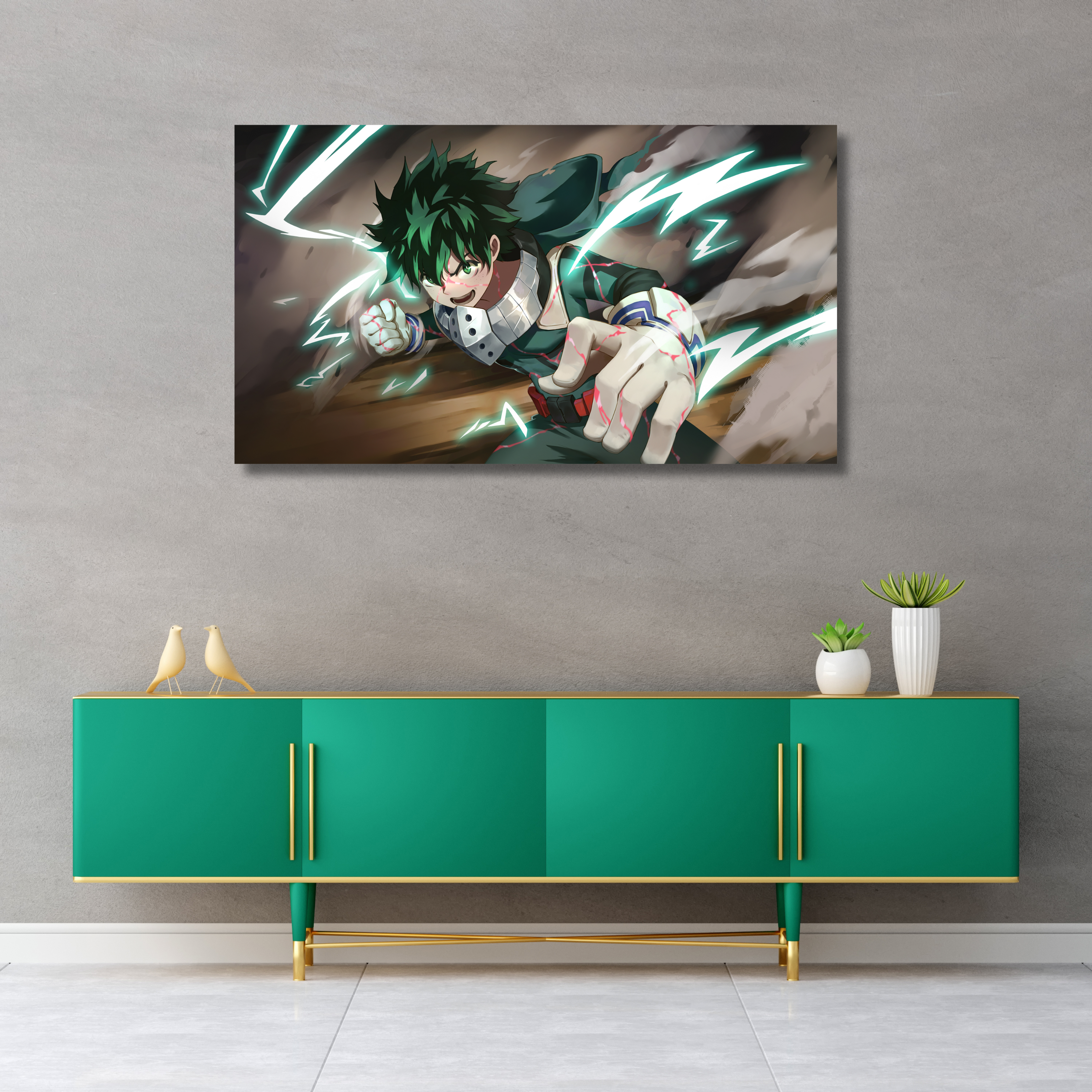Kusico Anime Acrylic Print ( Anime Acrylic Wall Art )