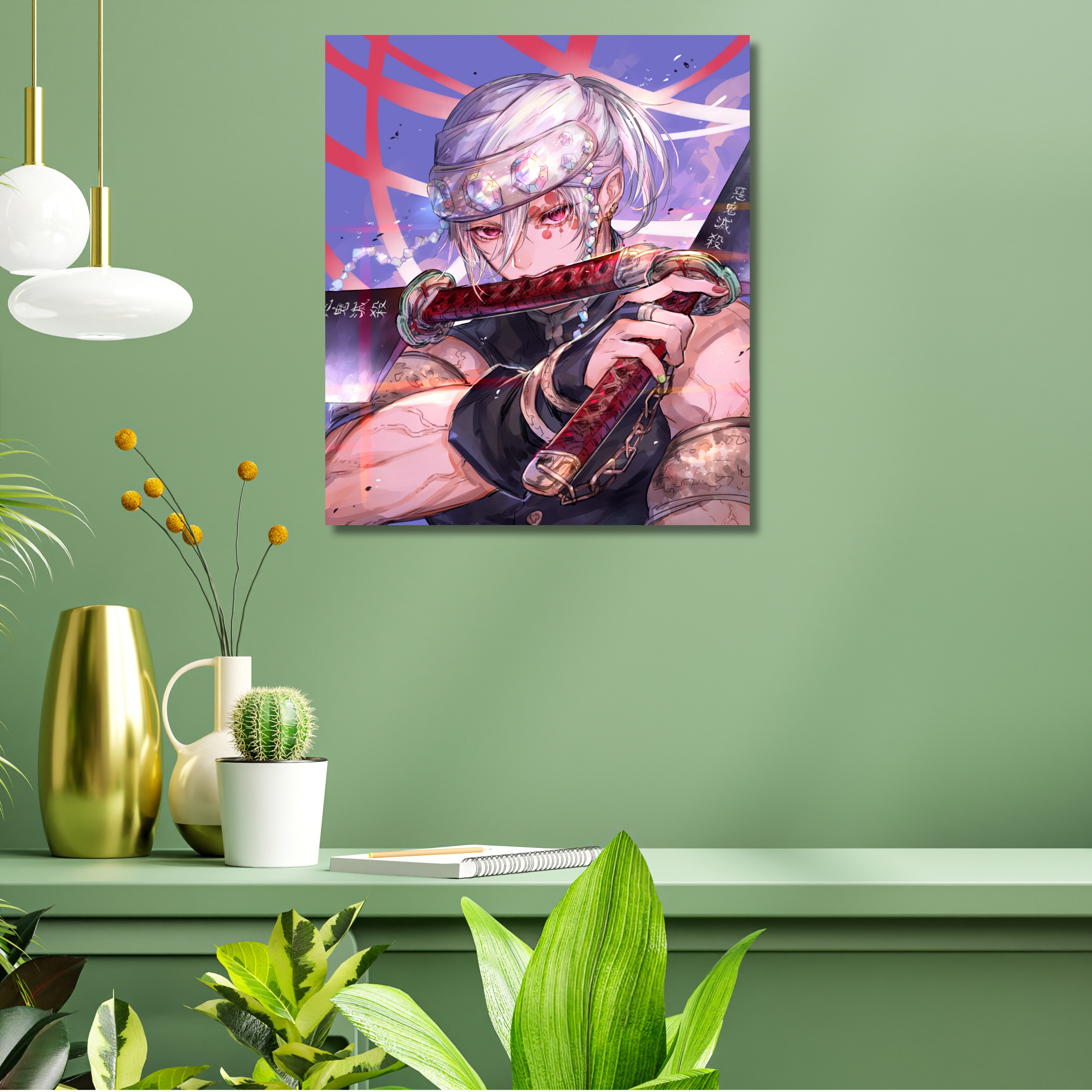 Kusico Anime Acrylic Print ( Anime Wall Art )