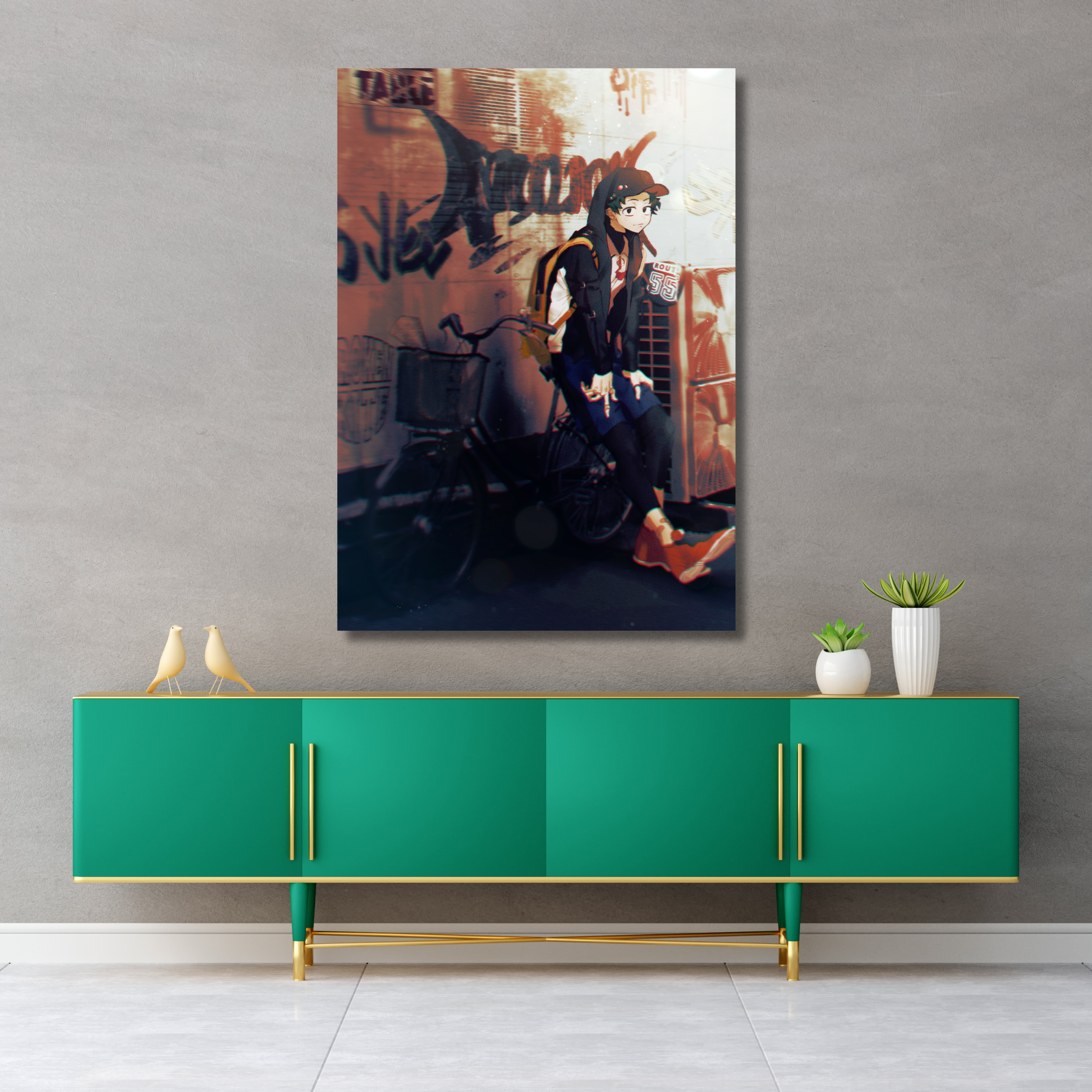 Kusico Anime Acrylic Print (  Naruto Anime Wall Acrylic Print   )