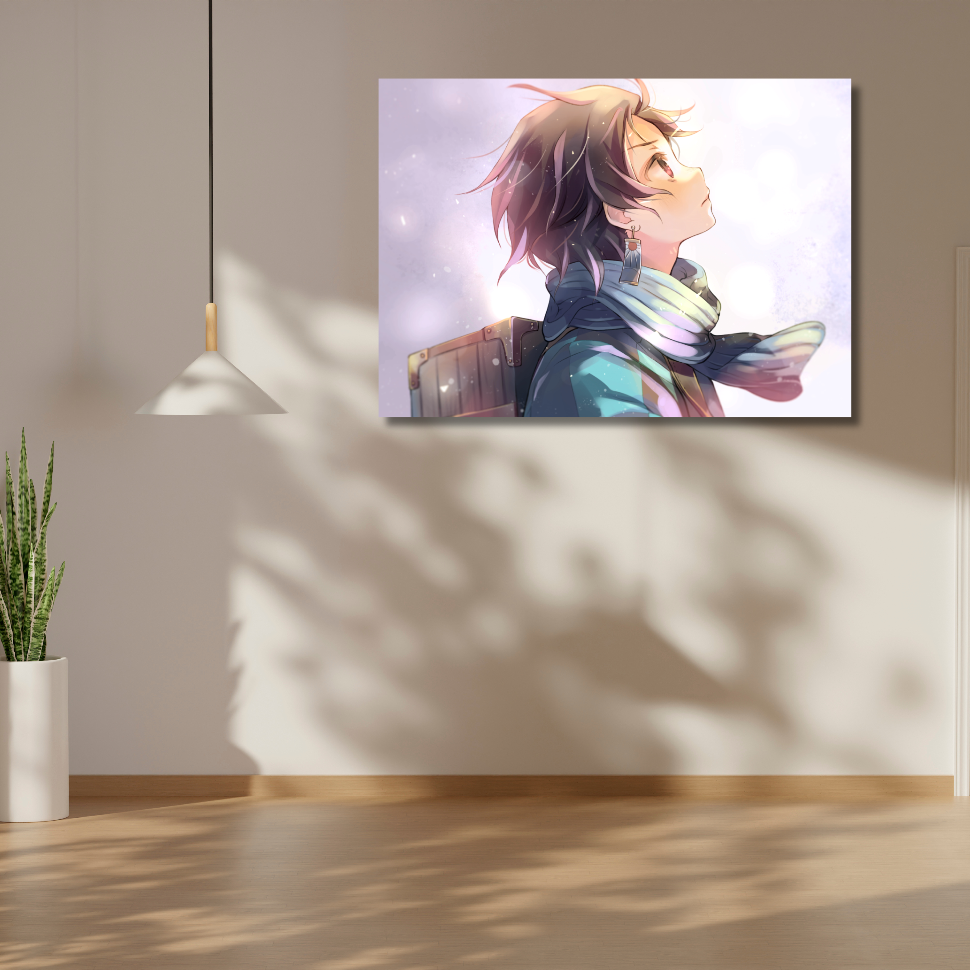 Kusico Anime Acrylic Print ( Anime Acrylic Wall Art )