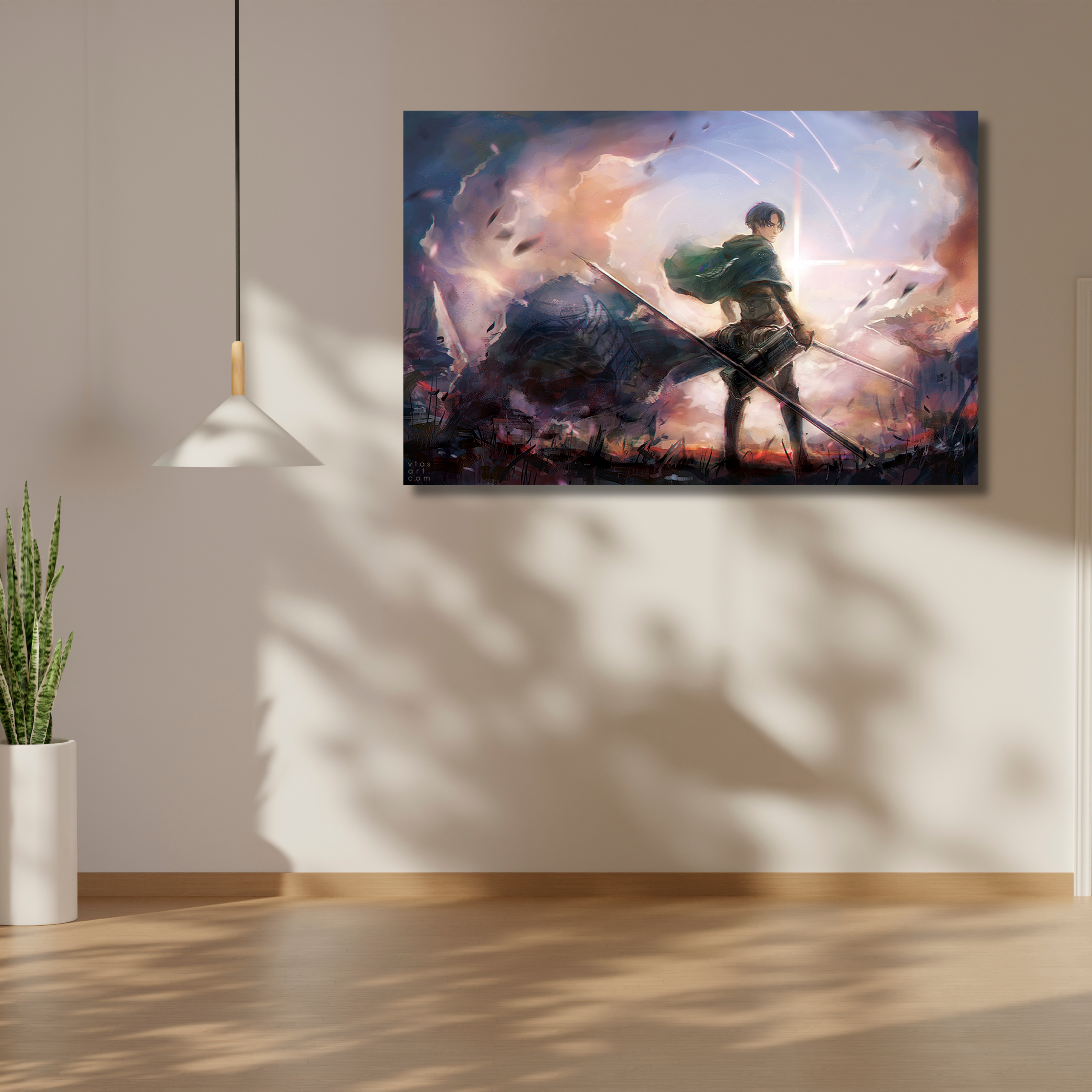 Kusico Anime Acrylic Print ( Acrylic Anime Wall Art )