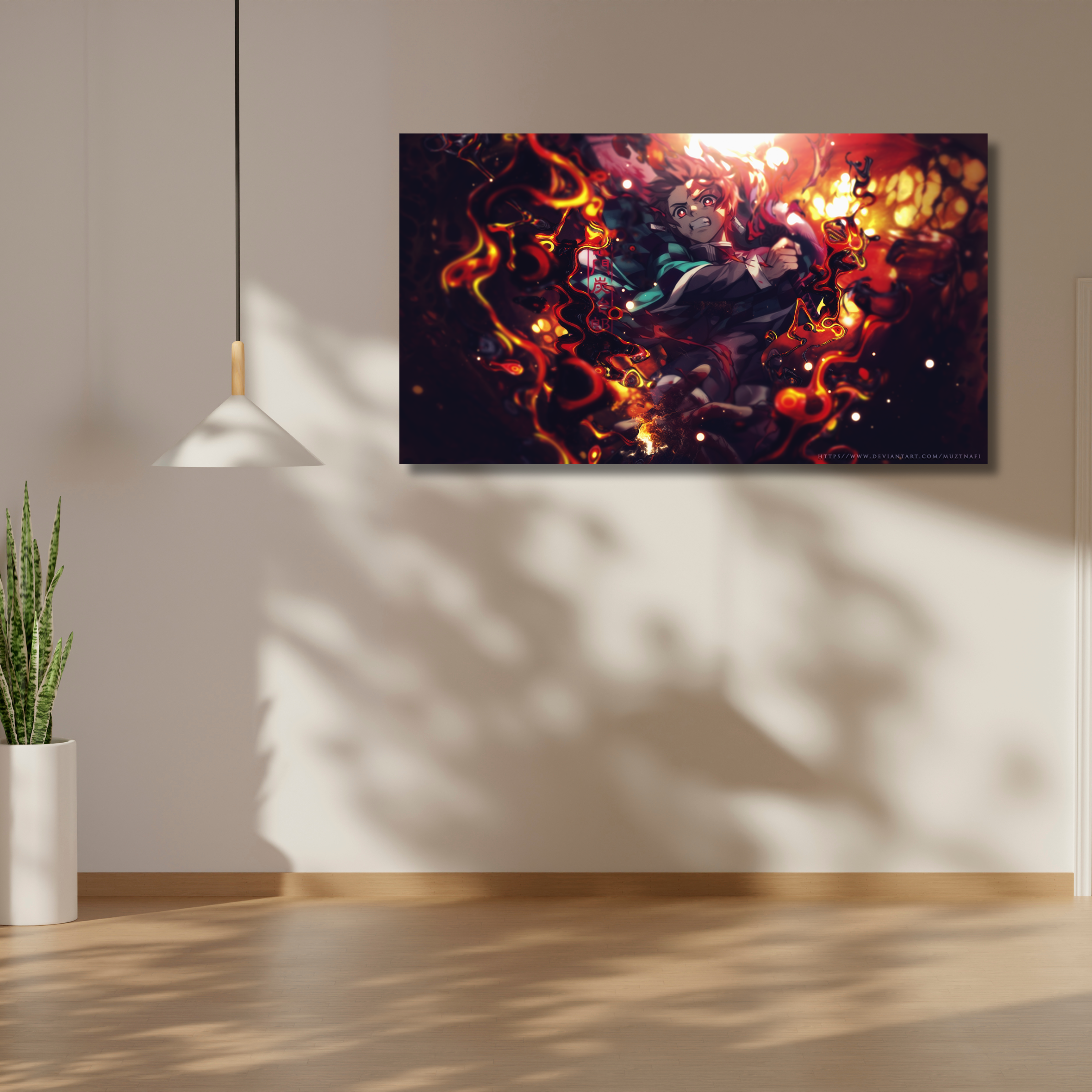 Kusico Anime Acrylic Print ( Anime Acrylic Wall Art )
