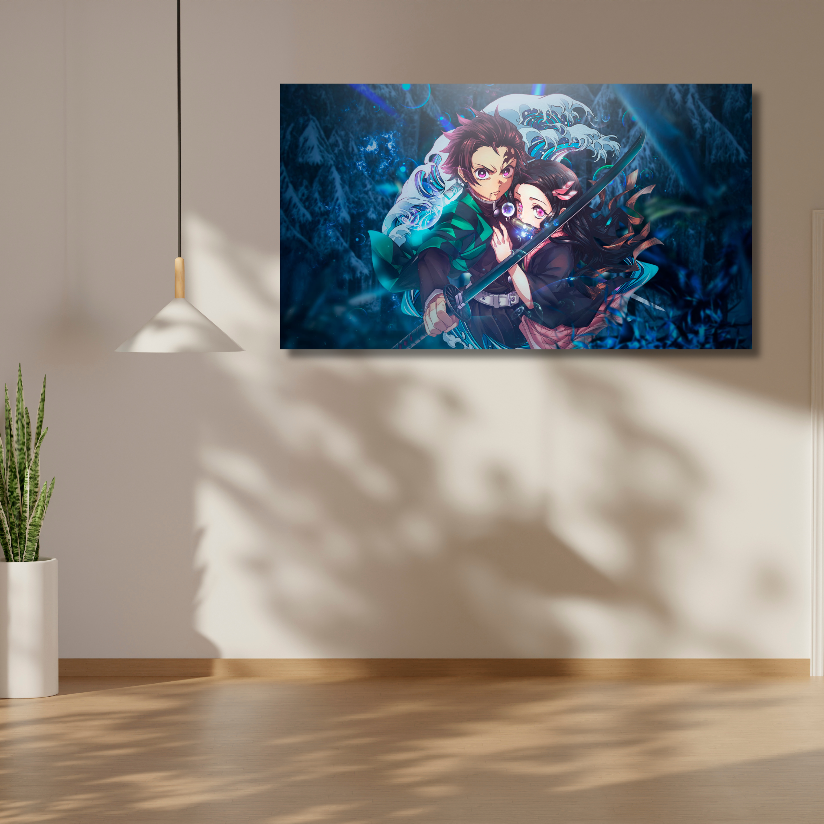 Kusico Anime Acrylic Print ( Anime Acrylic Wall Art )