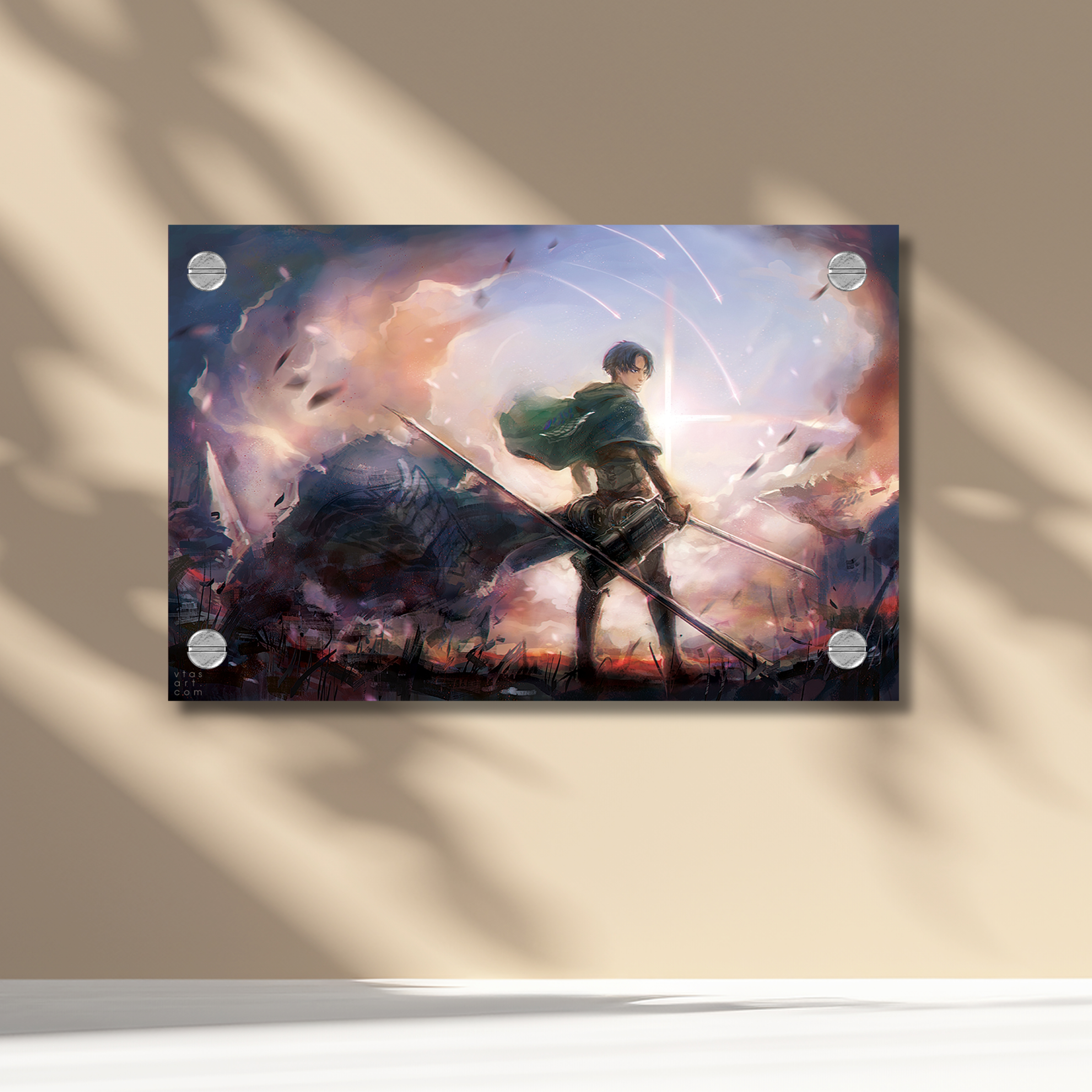 Kusico Anime Acrylic Print ( Acrylic Anime Wall Art )