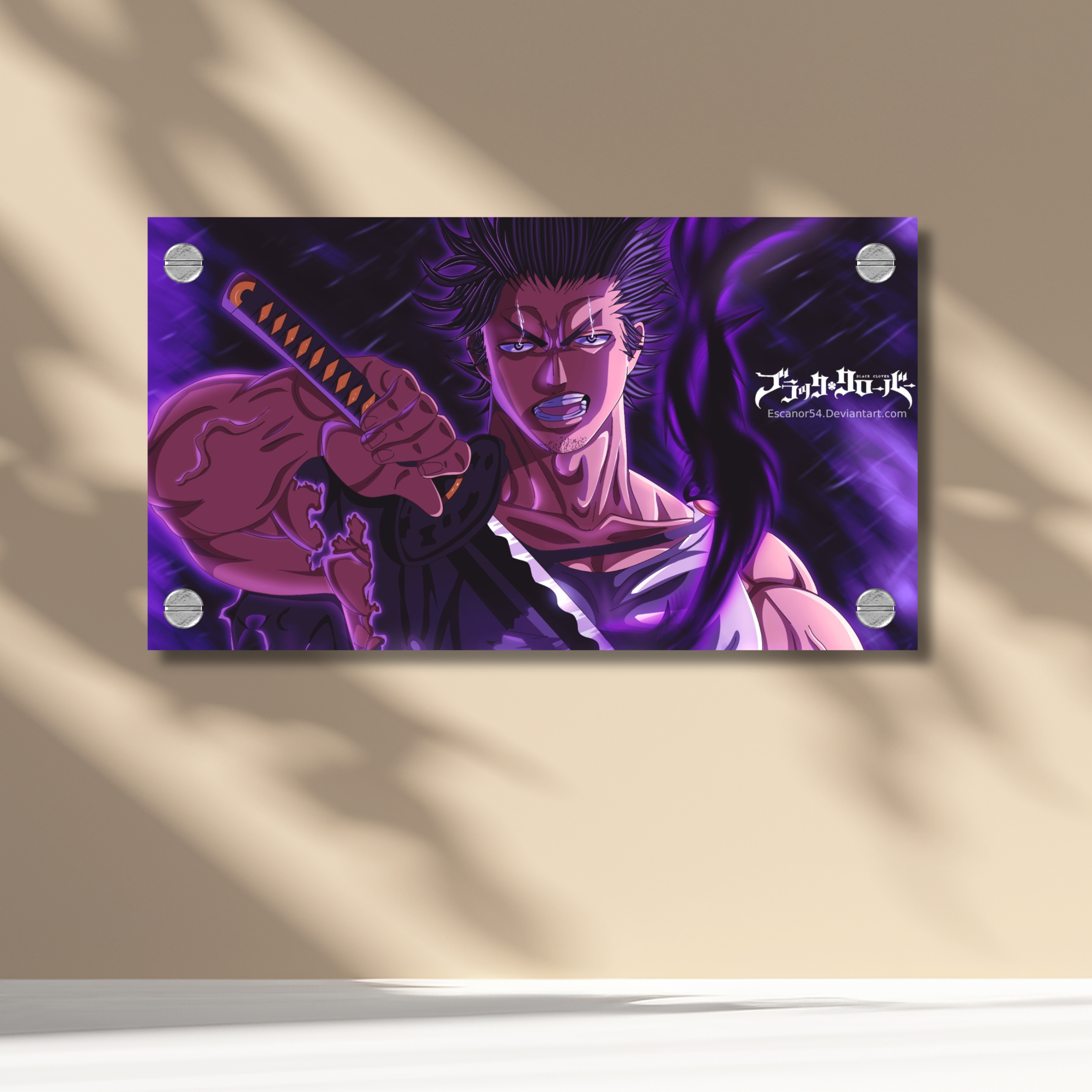 Kusico Anime Acrylic Print ( Demon Slayer Acrylic Print )