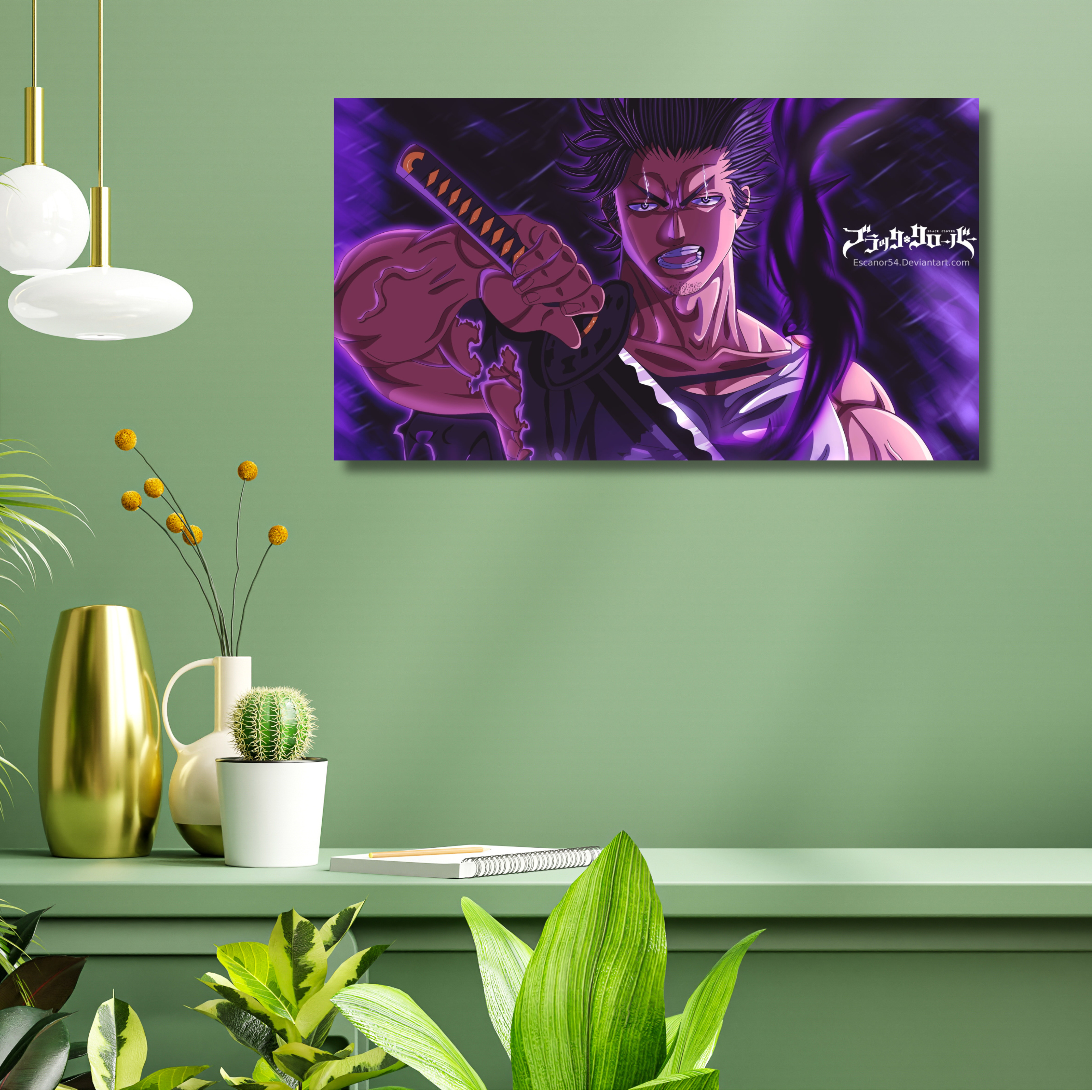 Kusico Anime Acrylic Print ( Demon Slayer Acrylic Print )
