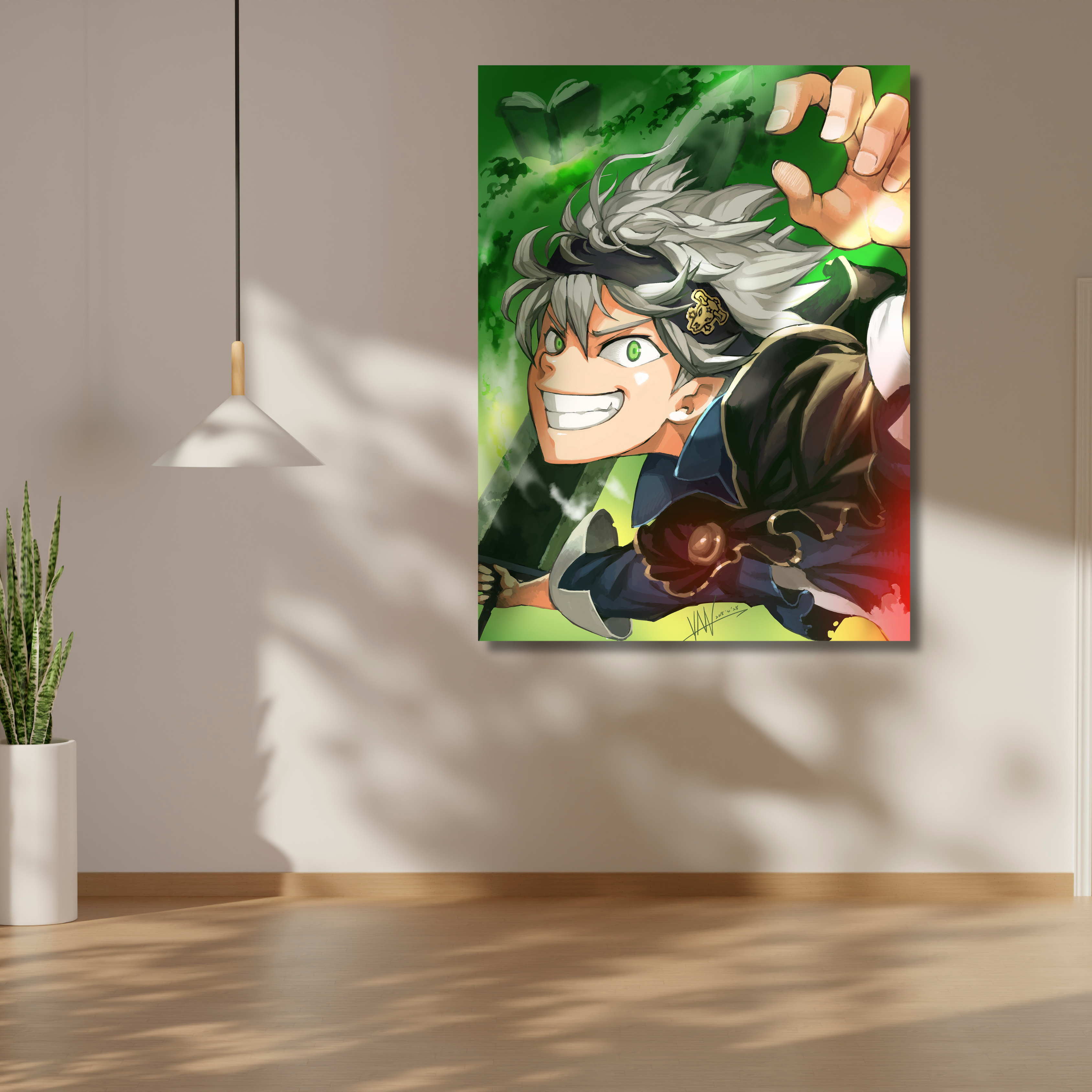 Kusico Anime Acrylic Print ( Demon Slayer Print )