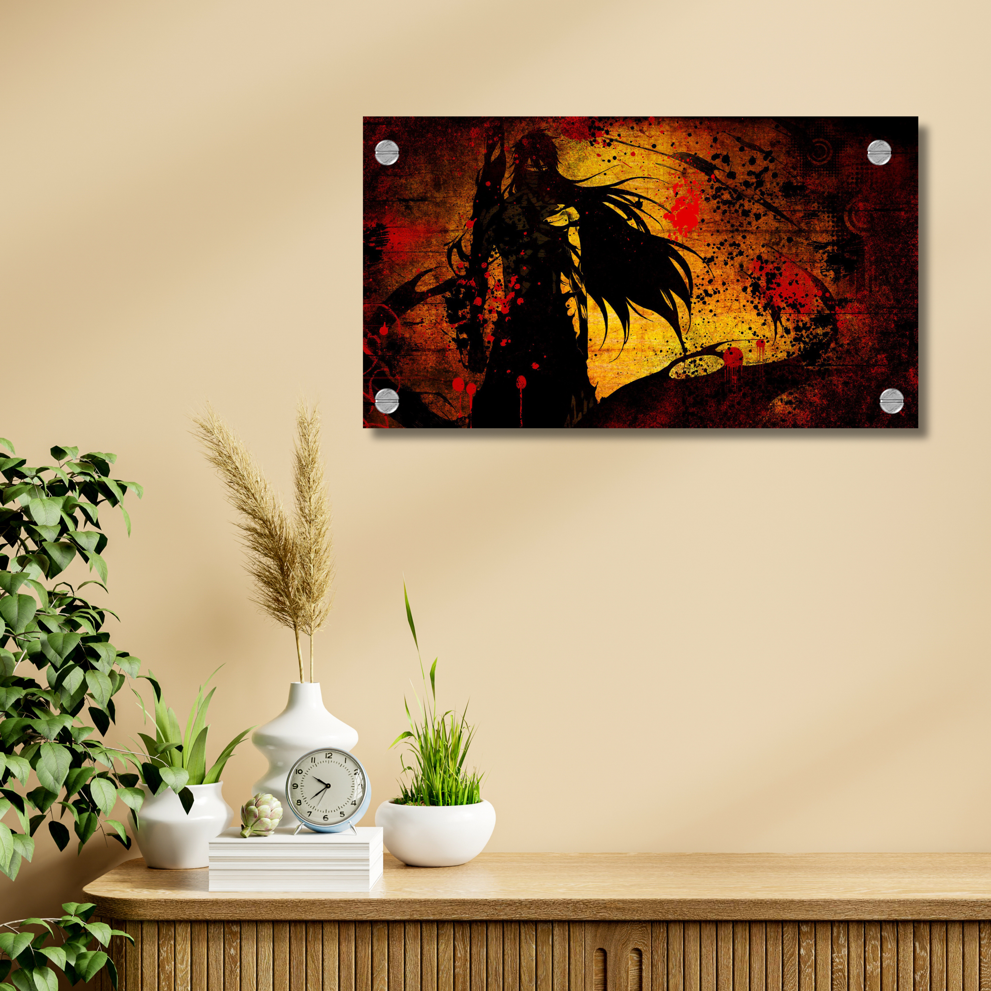 Kusico Anime Acrylic print ( Anime Wall Art )