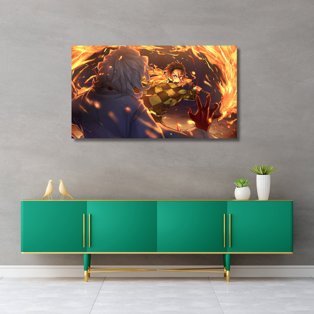 Kusico Anime Acrylic Print ( Anime Acrylic Wall Art )