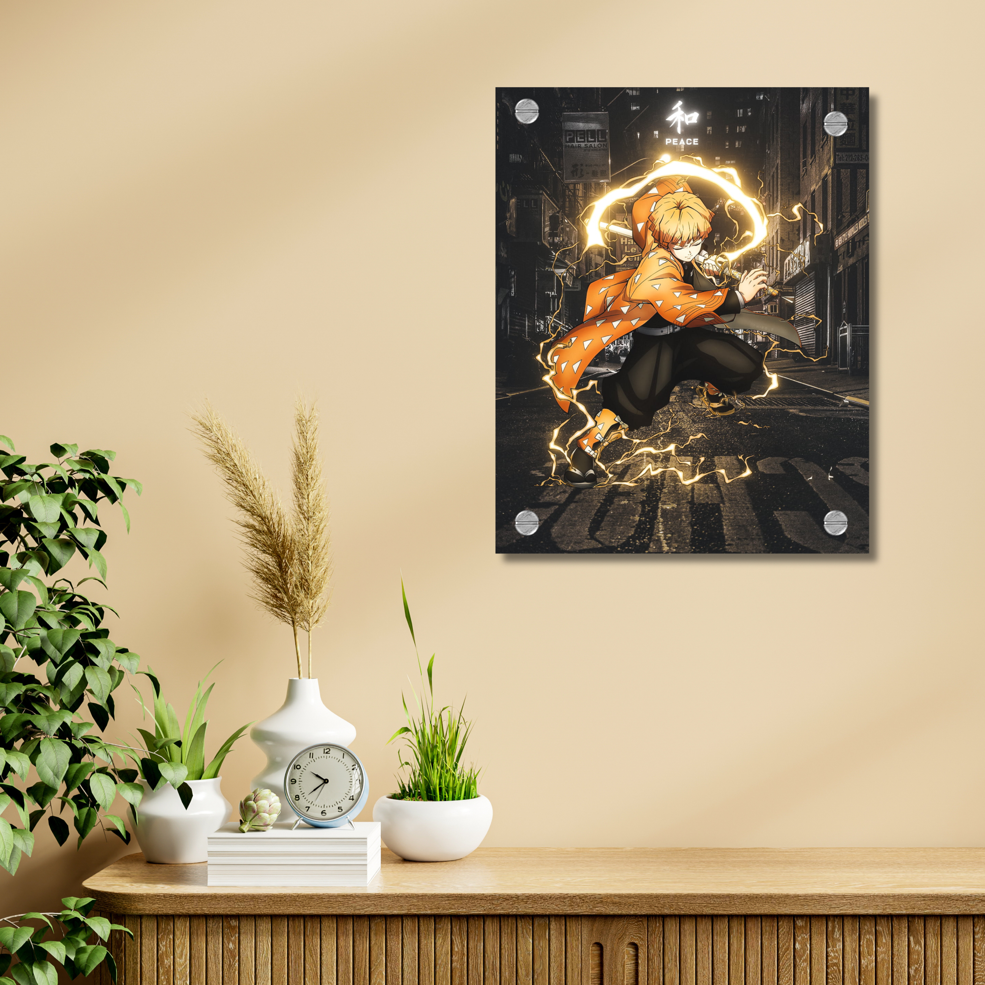 Kusico Anime Acrylic Print ( Wall Anime Acrylic Print )