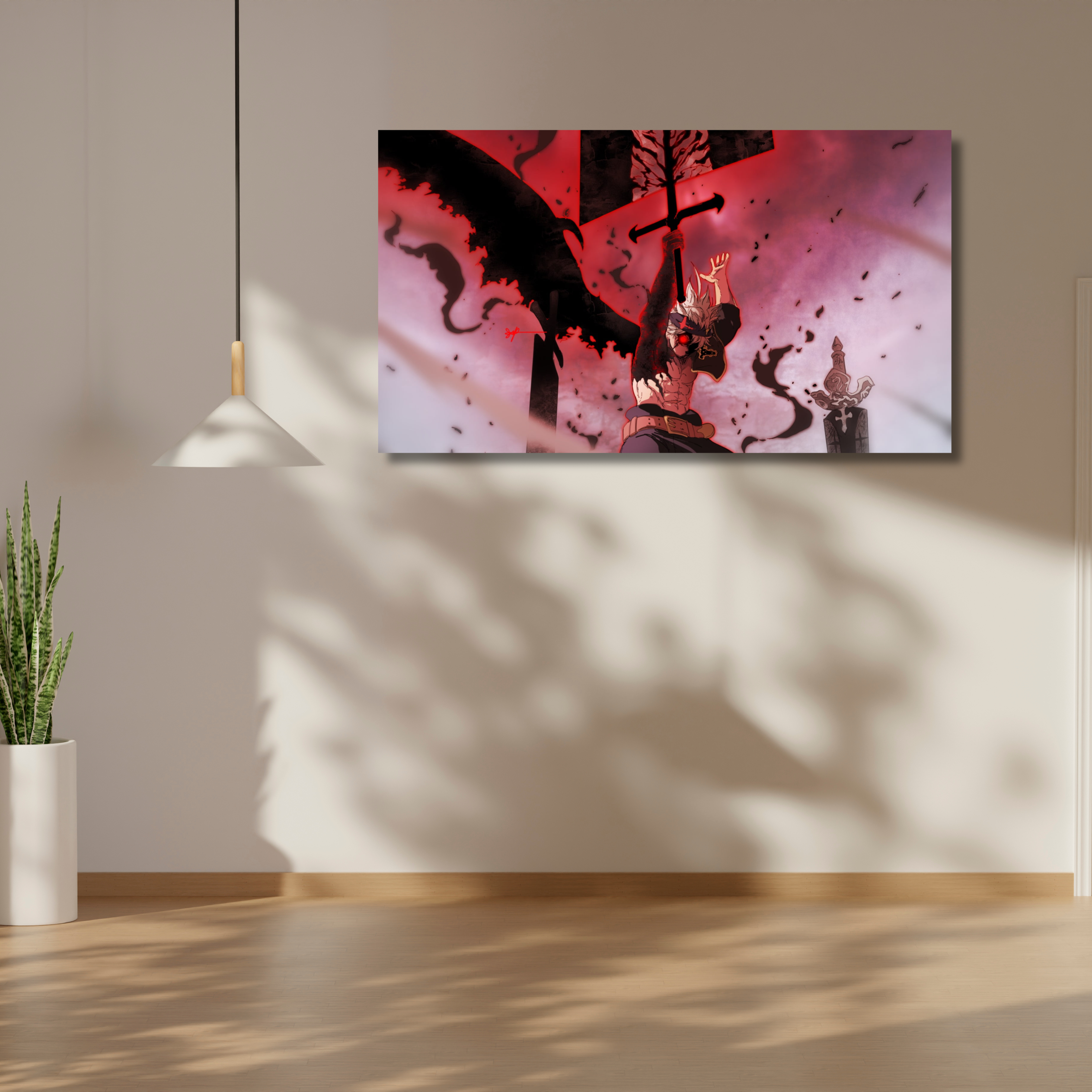 Kusico Anime Acrylic Print ( Wall Anime Acrylic Print )