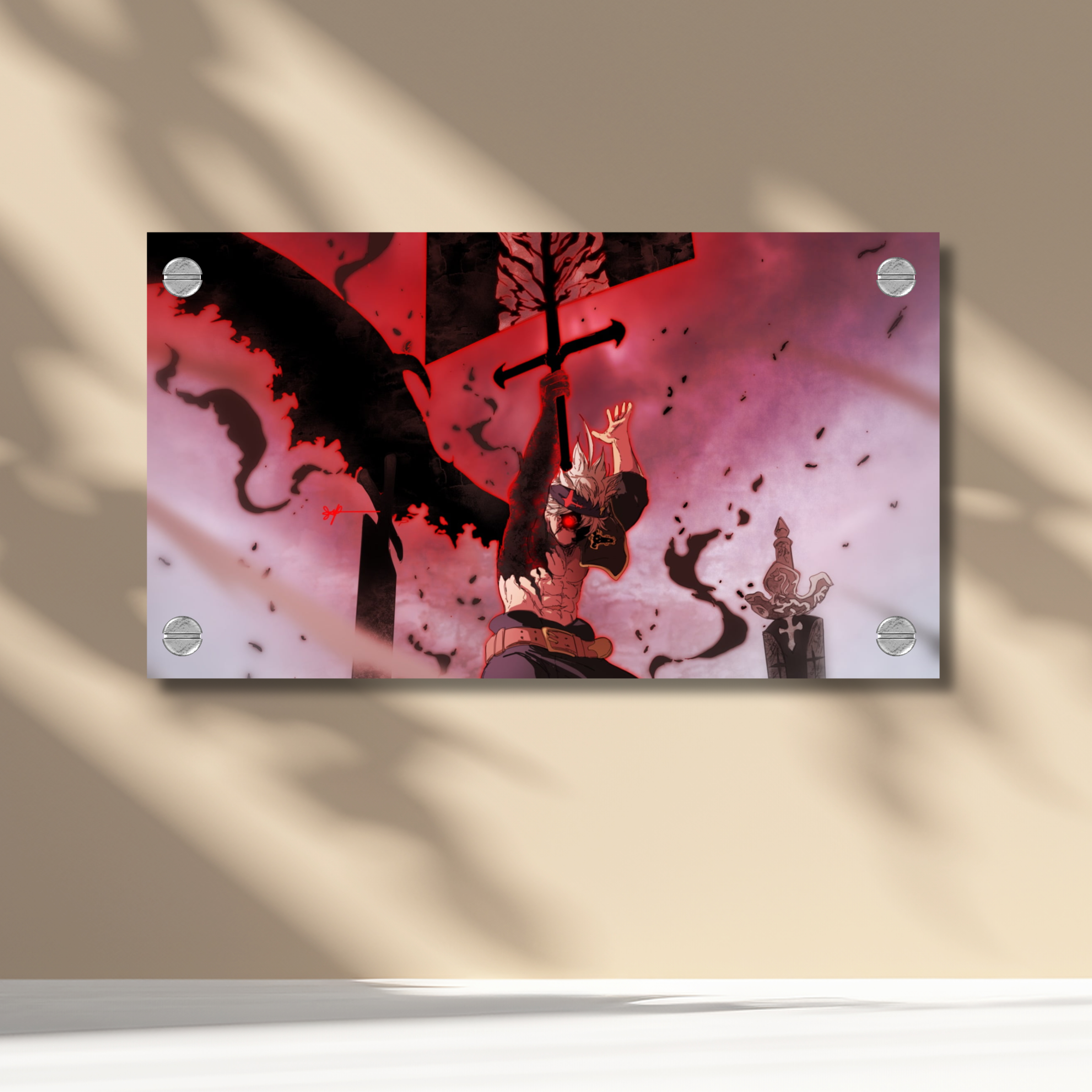 Kusico Anime Acrylic Print ( Wall Anime Acrylic Print )