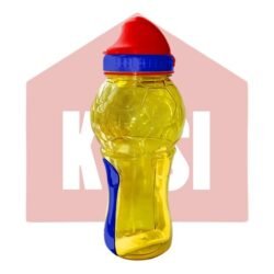 Botella Balón 27,5 Oz Colores Azul y Amarillo PET