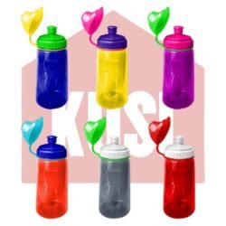 Botella Escudo 19 Oz Colores Varios PET