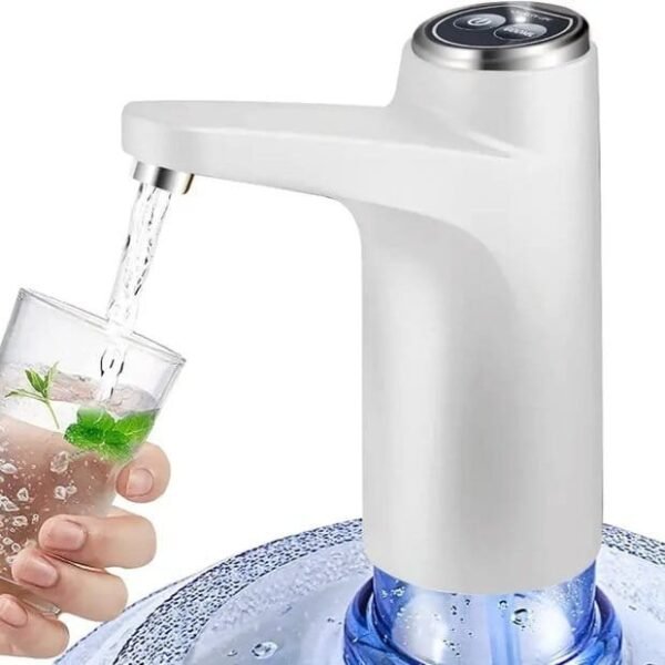 Dispensador De Agua Portátil Para Botellas De Agua Bomba Para Botella De Agua Portátil Con Carga USB de ABS