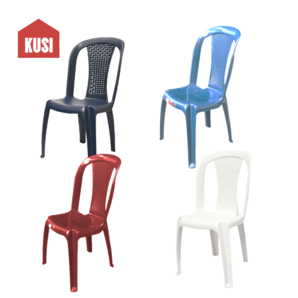 Silla para Adultos, Silla de Eventos Sin Brazos de ABS Colores Varios