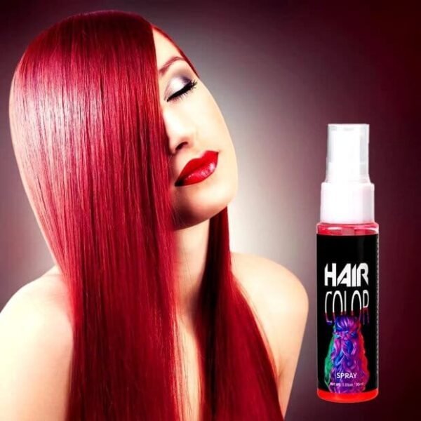 Spray Temporal para Teñir el Cabello Teñido Suave sin Blanqueamiento, Colores Varios